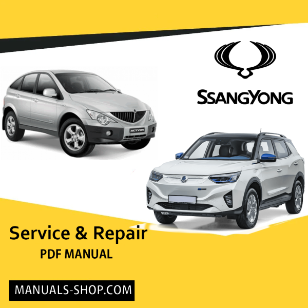 SSANGYONG ACTYCON Workshop Repair Manual 2005-2011