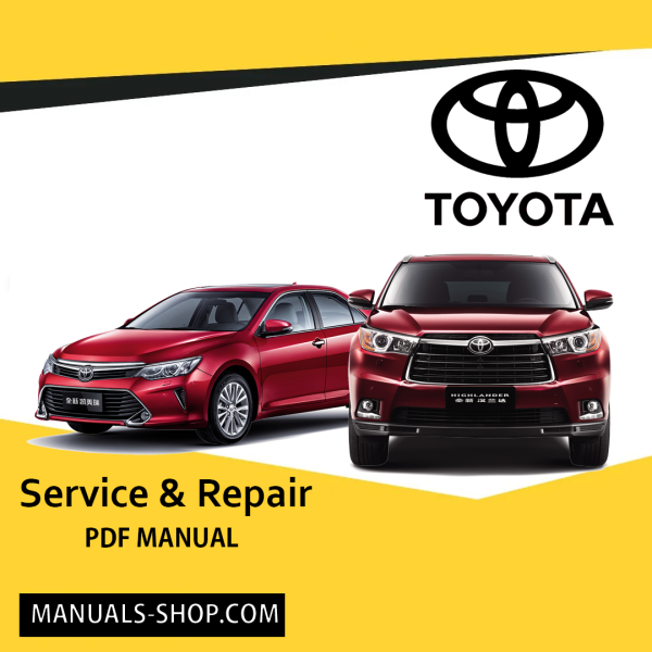 1990 Toyota Camry Service & Repair Manual Software