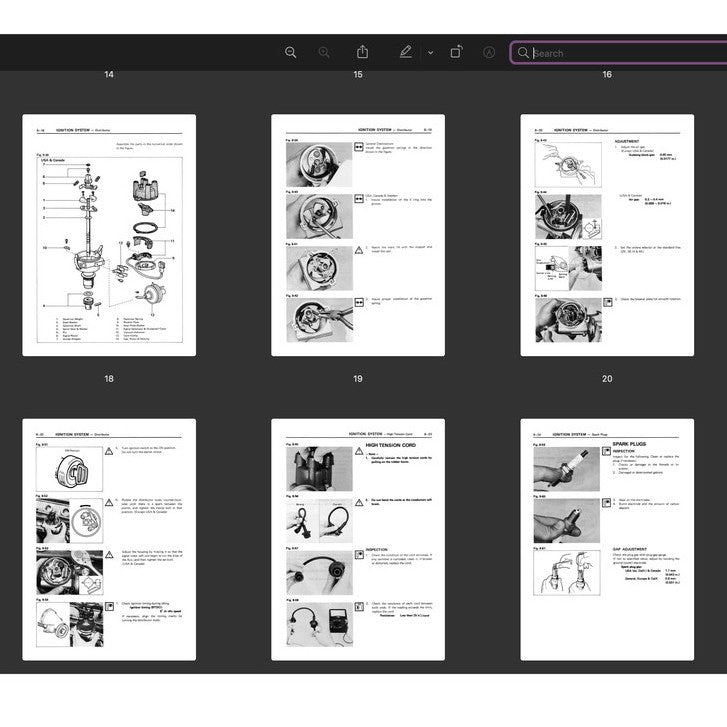 TOYOTA "K" SERIES ENGINE SERVICE REPAIR WORKSHOP MANUAL - Image 4