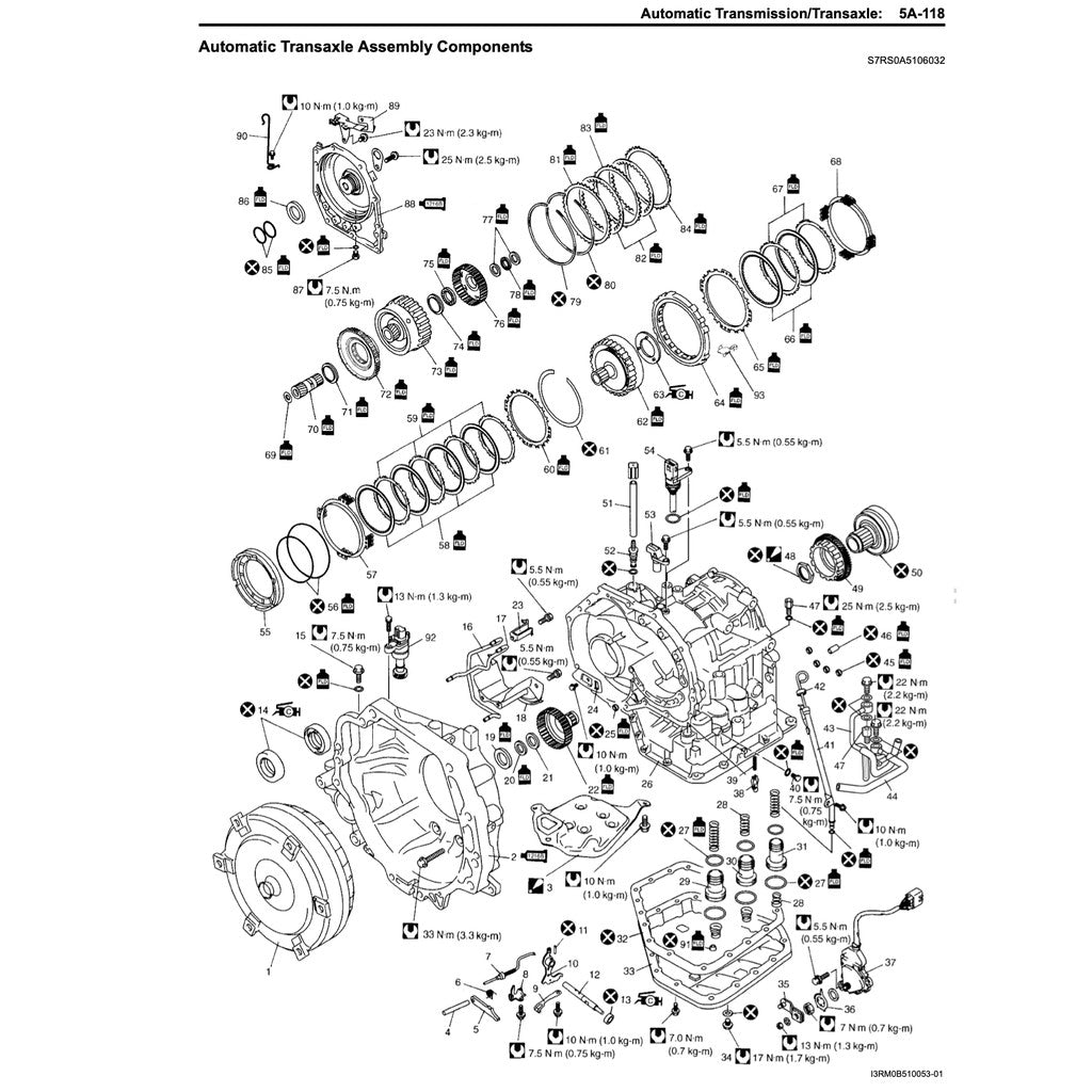 SUZUKI SWIFT ZA ZC ZD (2004-2010) SERVICE WORKSHOP MANUAL - Image 7