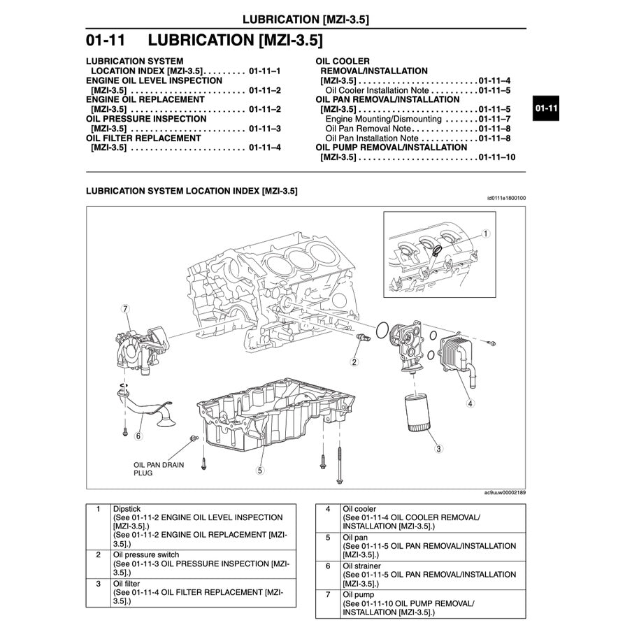 MAZDA CX-9 TB (2007-2015) SERVICE WORKSHOP MANUAL - Image 6
