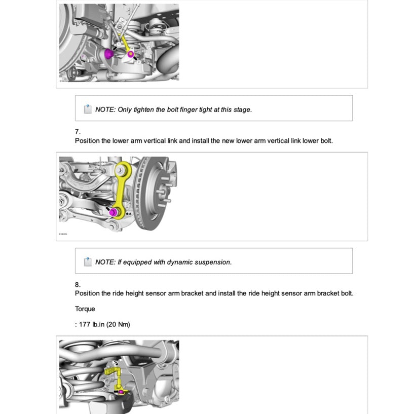 FORD MUSTANG S550 (2015-2021) SERVICE WORKSHOP MANUAL - Image 4
