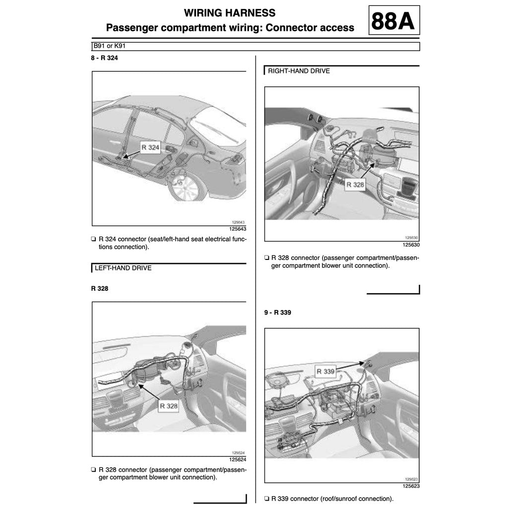 RENAULT LAGUNA III (2007-2015) SERVICE WORKSHOP MANUAL - Image 9
