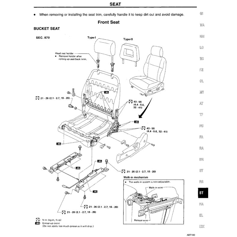 NISSAN PICKUP D21 (1985-1997) SERVICE WORKSHOP MANUAL - Image 10
