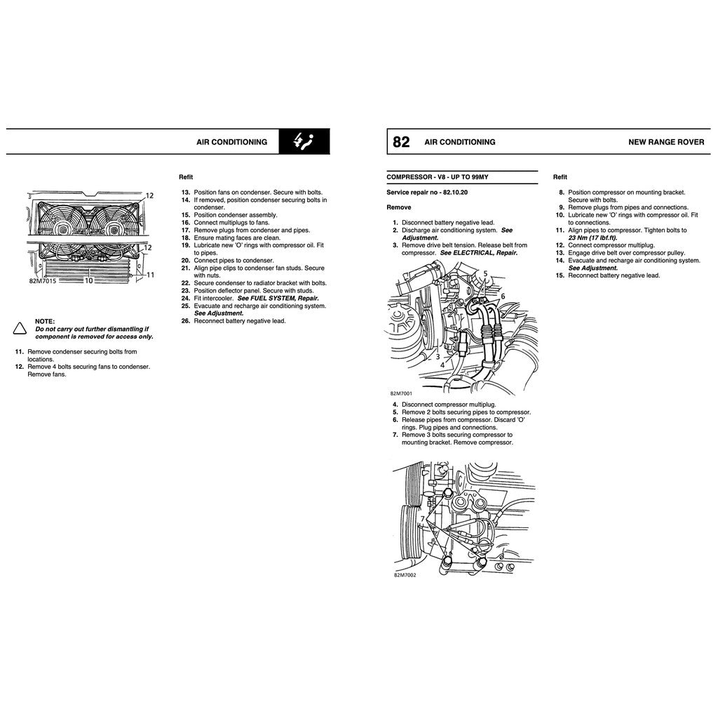 RANGE ROVER LP P38/A (1994-2002) SERVICE WORKSHOP MANUAL + ELECTRICAL TROUBLESHOOTING MANUAL - Image 5