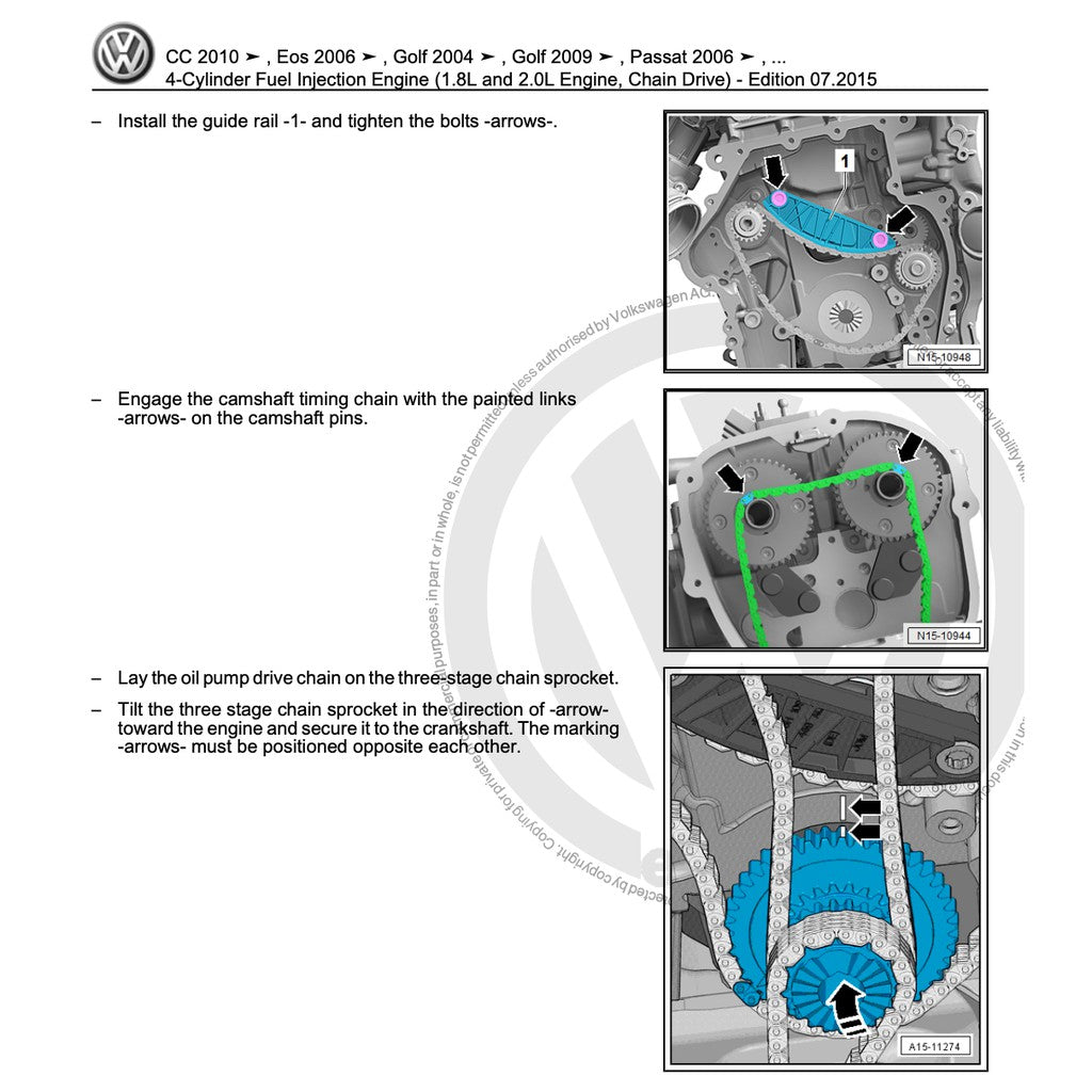 VW GOLF MK6 (2009-2013) SERVICE WORKSHOP MANUAL - Image 4