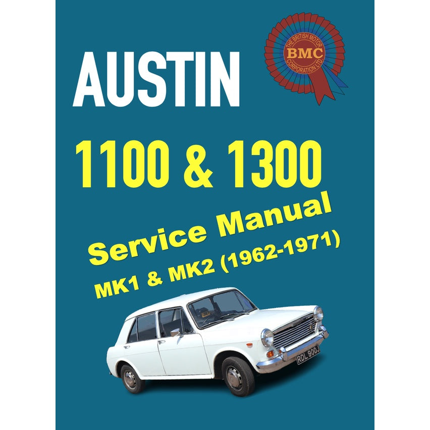 AUSTIN 1100 & 1300 (1962-1971) SERVICE WORKSHOP MANUAL - Image 2