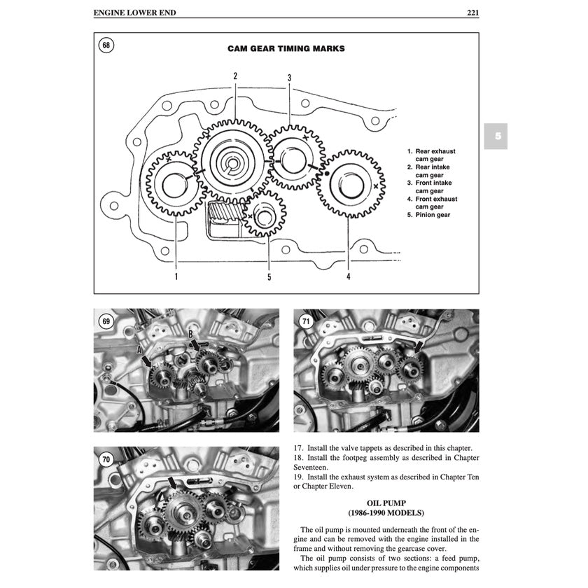 HARLEY DAVIDSON XL/XLH SPORTSTER (1986-2003) SERVICE WORKSHOP MANUAL - CLYMER - Image 3