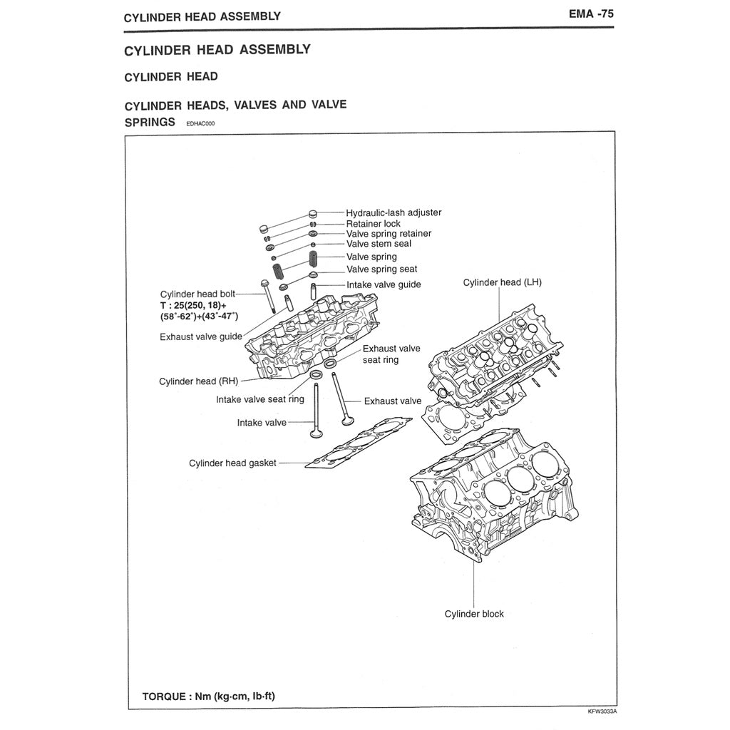 HYUNDAI TRAJET (1999-2008) SERVICE WORKSHOP MANUAL - Image 6