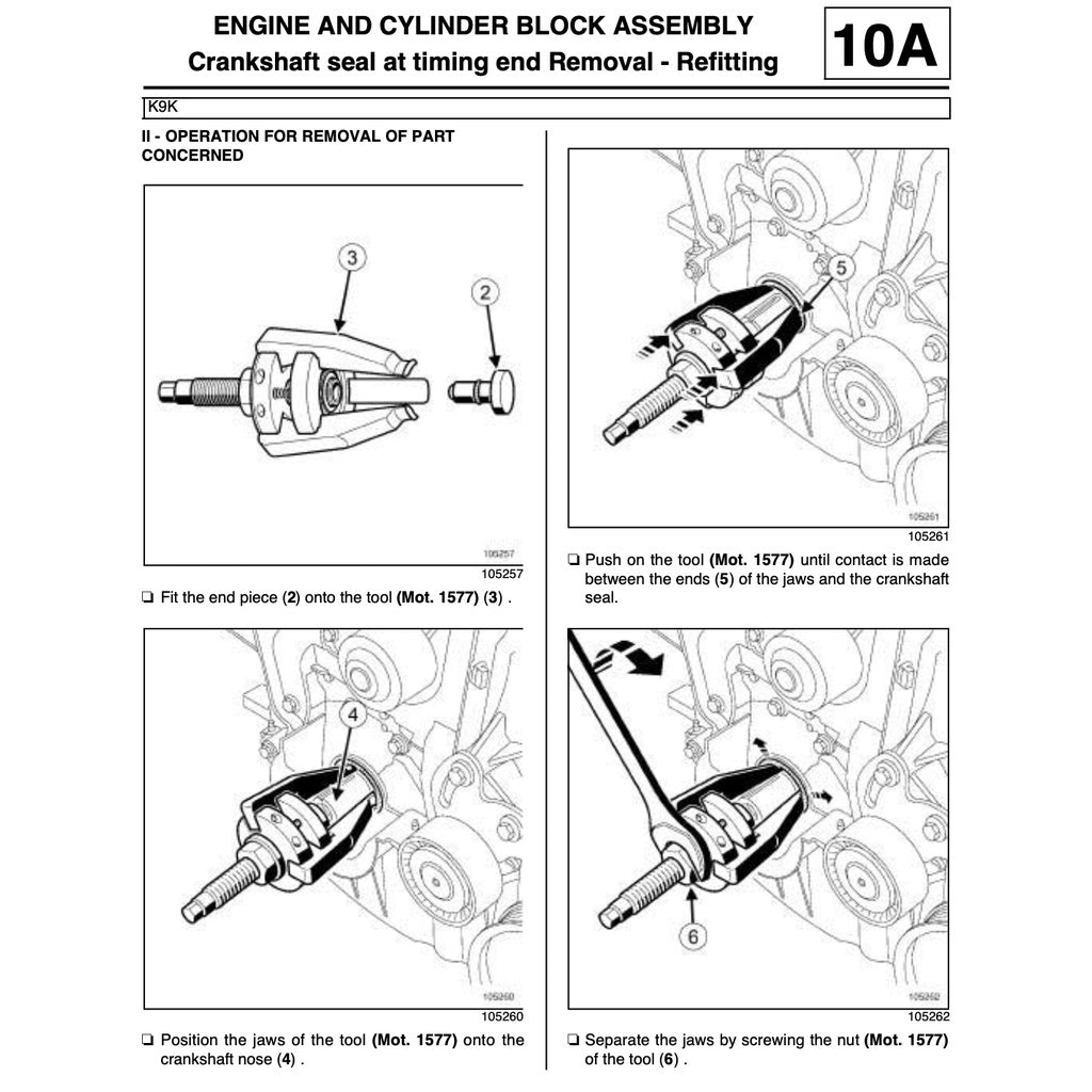 RENAULT MEGANE III (2008-2016) SERVICE WORKSHOP MANUAL - Image 10