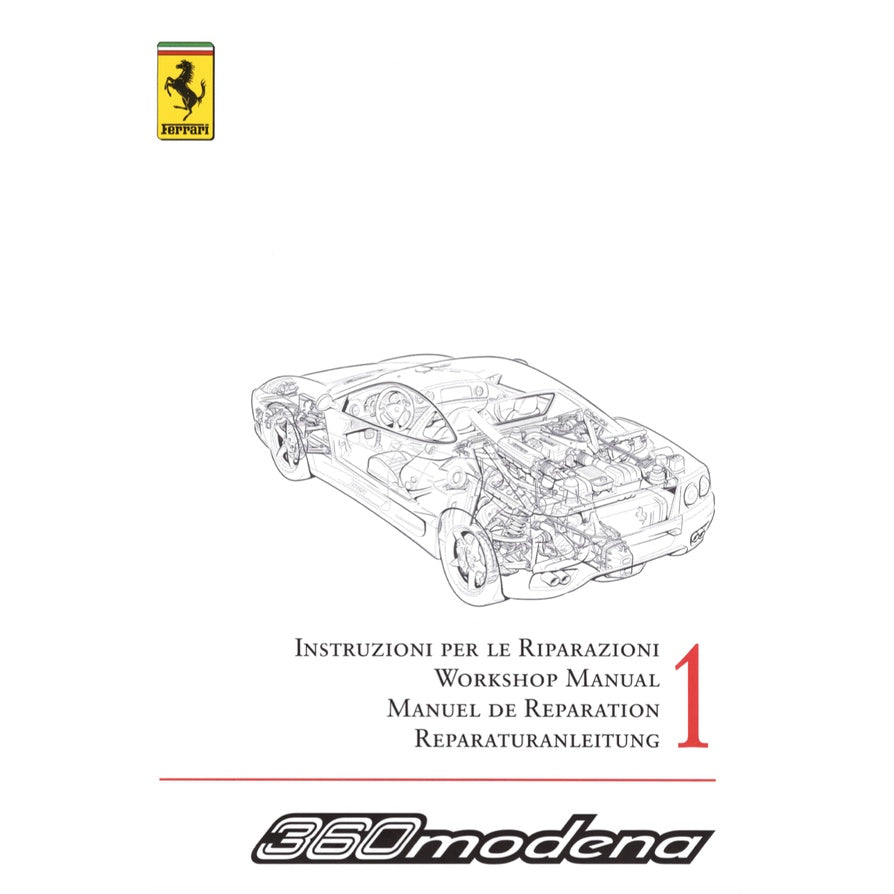 FERRARI 360 MODENA F131 (2000-2004) SERVICE WORKSHOP MANUAL - Image 3