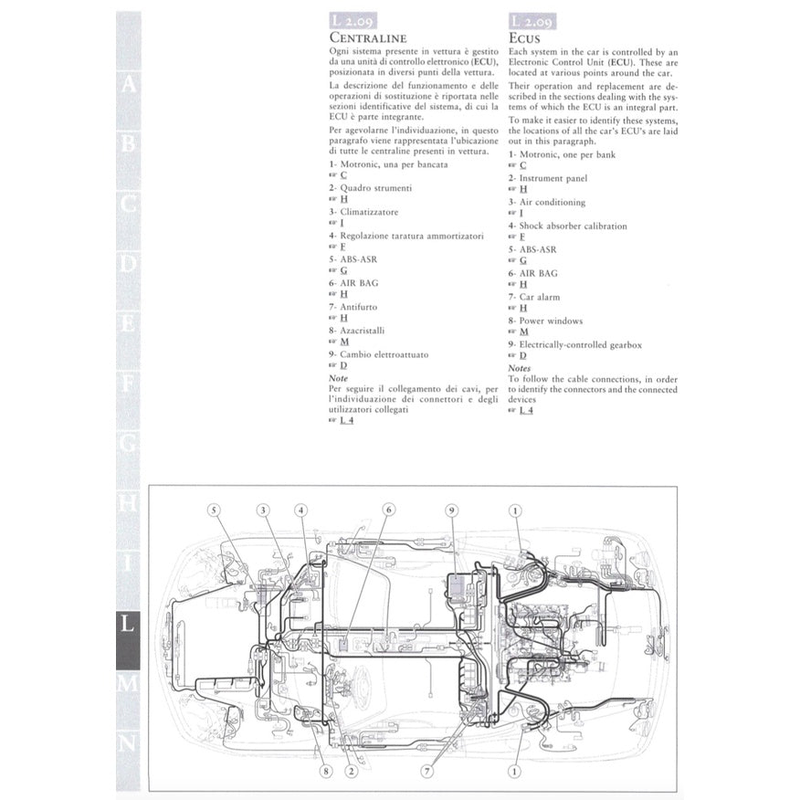 FERRARI 360 MODENA F131 (2000-2004) SERVICE WORKSHOP MANUAL - Image 9