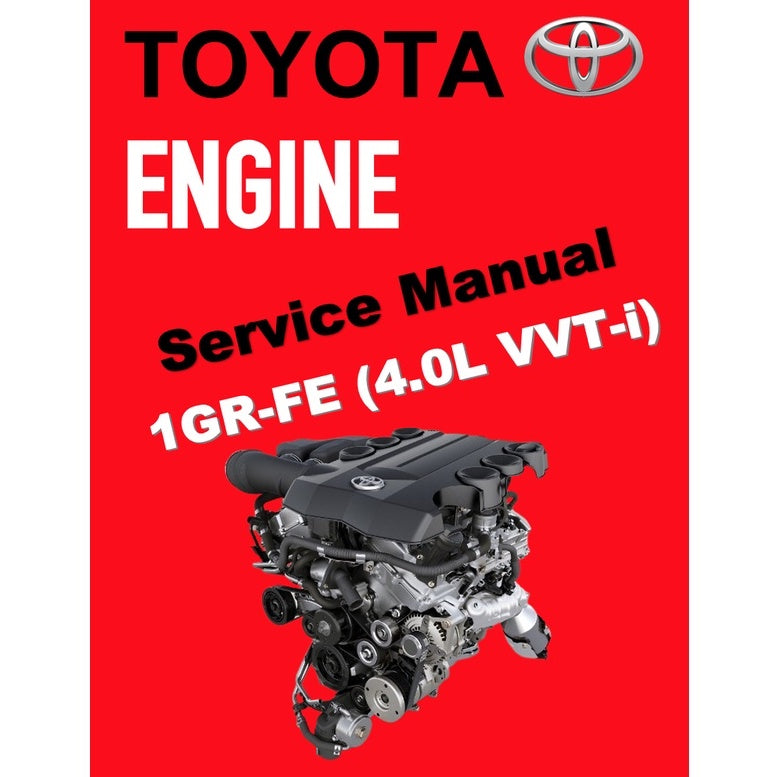TOYOTA ENGINE 1GR-FE (VVT-I) SERVICE REPAIR WORKSHOP MANUAL - Image 2