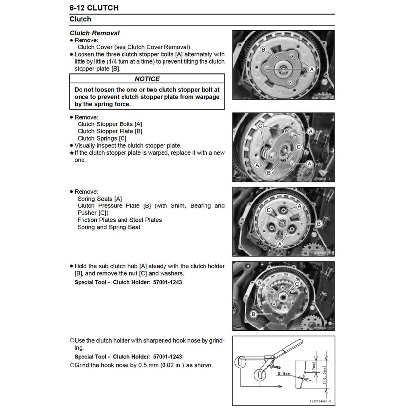 KAWASAKI NINJA 650R (2012-2017) SERVICE WORKSHOP MANUAL + PARTS CATALOGUE + OWNER'S MANUAL - Image 7