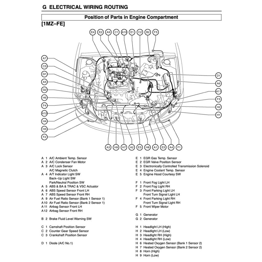 TOYOTA CAMRY ACV30 MCV30 (2002-2006) SERVICE WORKBOOK WORKSHOP MANUAL - Image 9