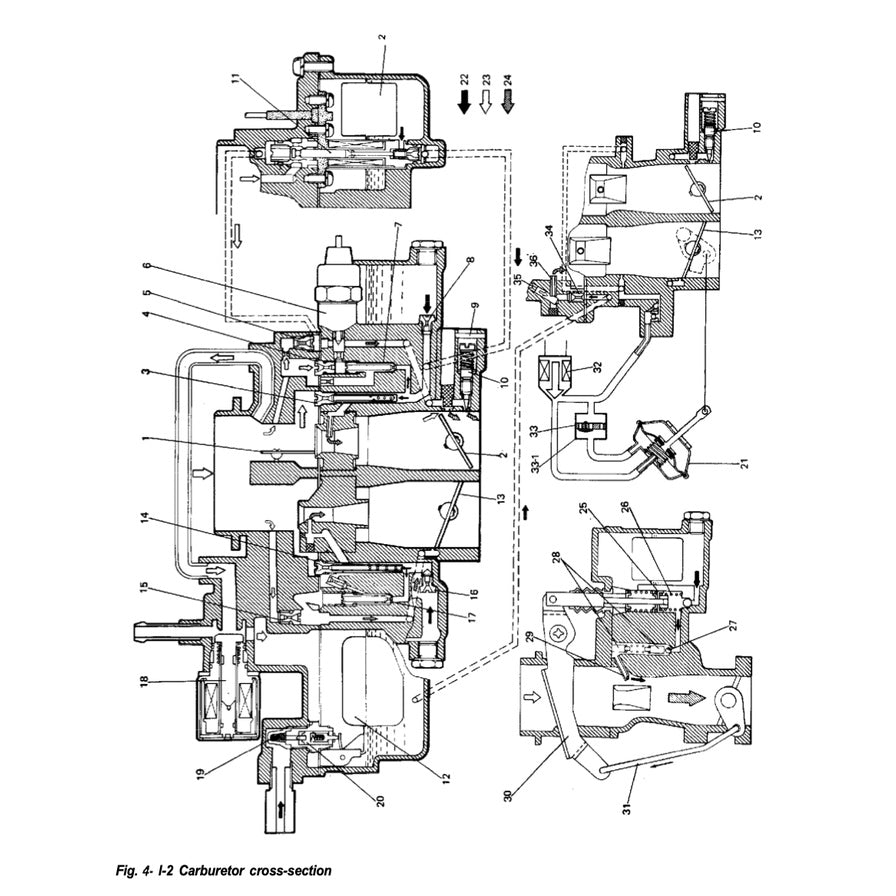 SUZUKI JIMNY SAMURAI SJ413 (1986-1995) SERVICE WORKSHOP MANUAL + SUPPLEMENT 2WD+EFI + PARTS CATALOGUE - Image 5