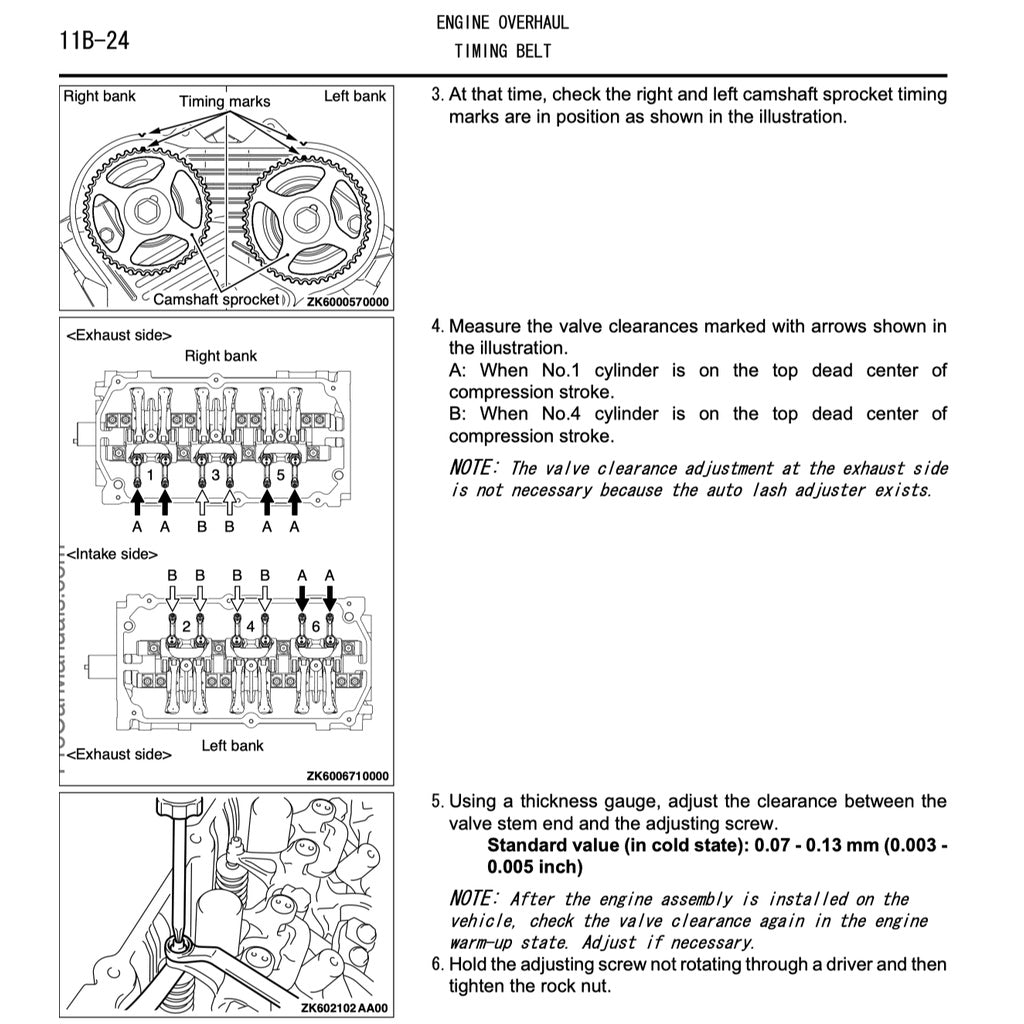 MITSUBISHI OUTLANDER II CW (2006-2012) SERVICE WORKSHOP MANUAL - Image 5