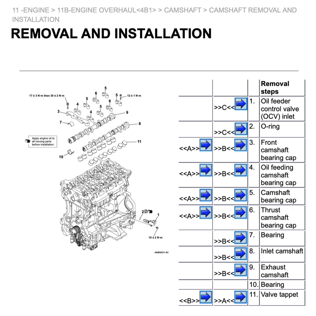 ASX MITSUBISHI ASX (2020-2022) SERVICE WORKSHOP MANUAL - Image 3