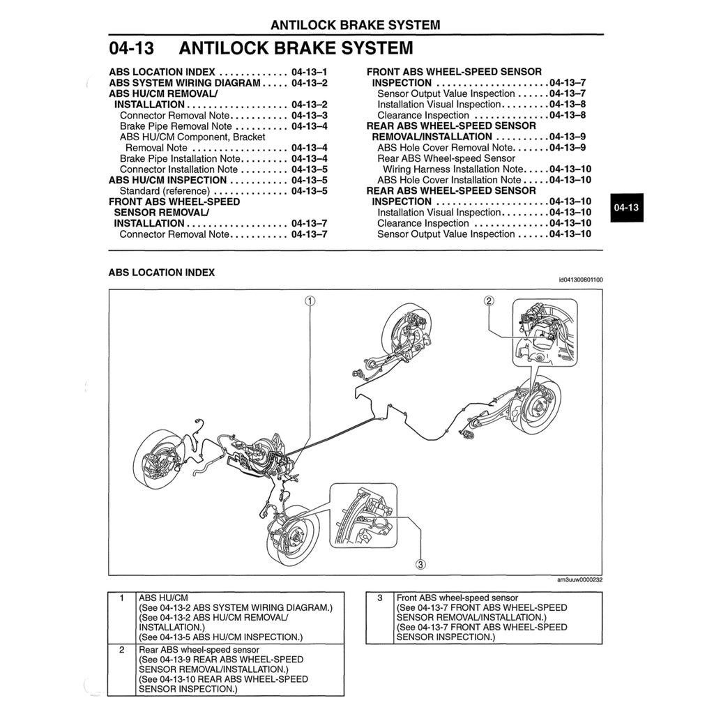 MAZDA 3 BL (2009-2013) SERVICE WORKSHOP MANUAL - Image 5