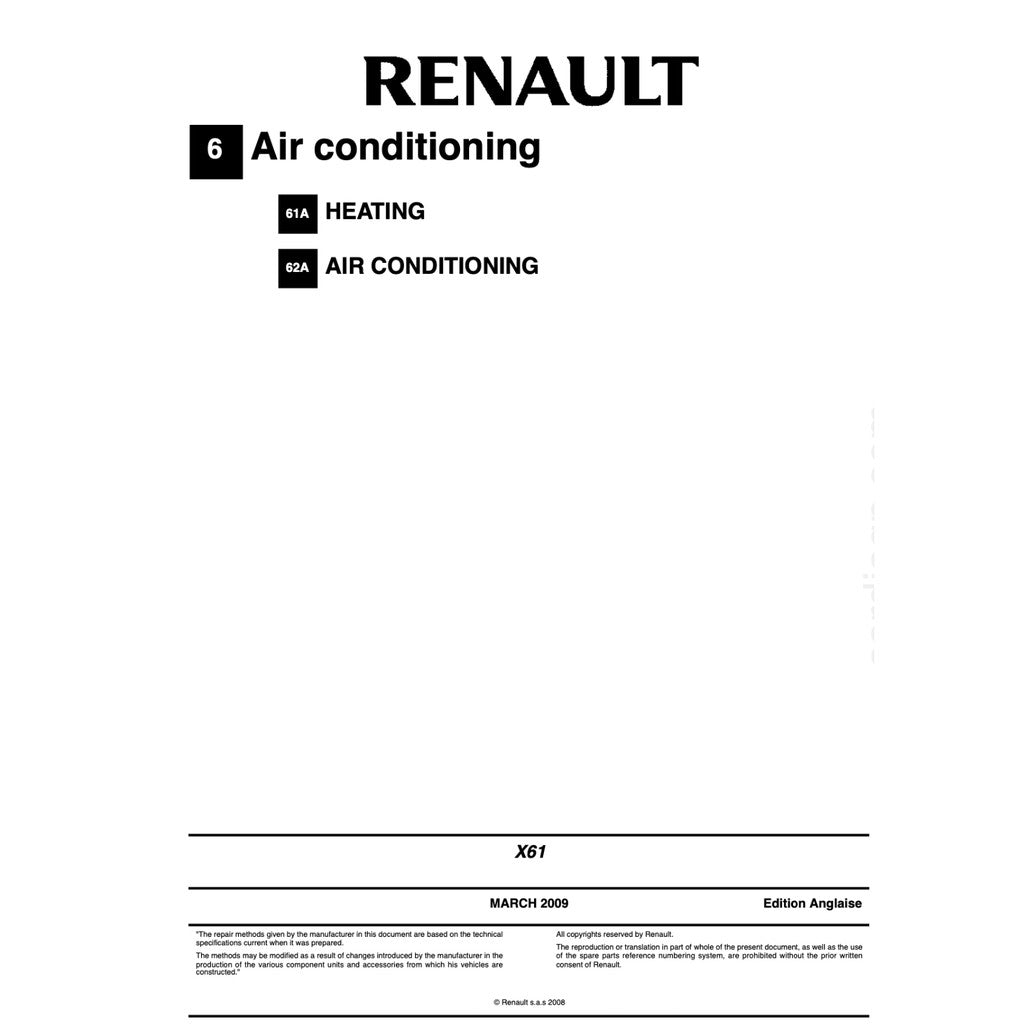 RENAULT KANGOO II X61 FC/FW (2007-2021) SERVICE WORKSHOP MANUAL - Image 7