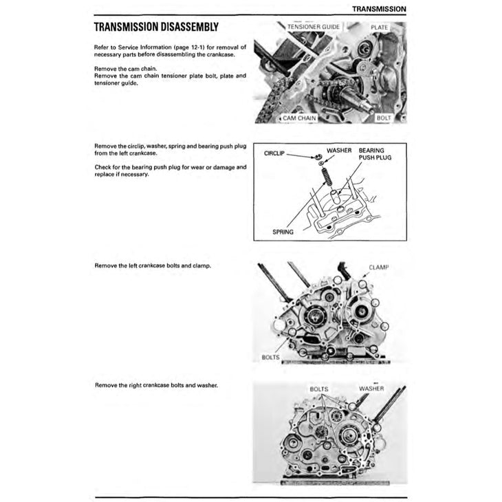 HONDA CBR150R (2002-2012) SERVICE WORKSHOP MANUAL + PARTS CATALOGUE + OWNER'S MANUAL - Image 9