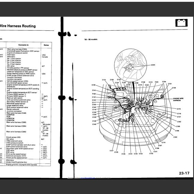 HONDA CIVIC 6 (1996-2000) SERVICE WORKSHOP MANUAL - Image 4