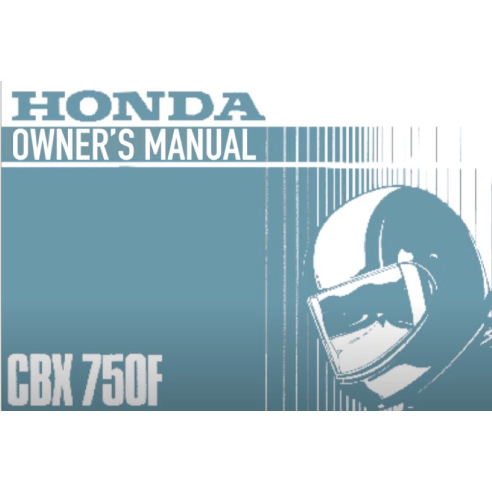 HONDA CBX 750F (1983-1988) SERVICE WORKSHOP MANUAL + PARTS CATALOGUE + OWNER'S MANUAL - Image 10
