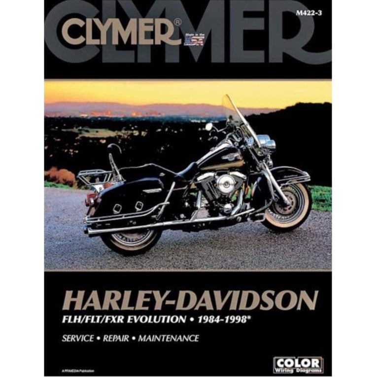 HARLEY-DAVIDSON FLH/FLT/FX (1984-1998) SERVICE WORKSHOP MANUAL - CLYMER - Image 2