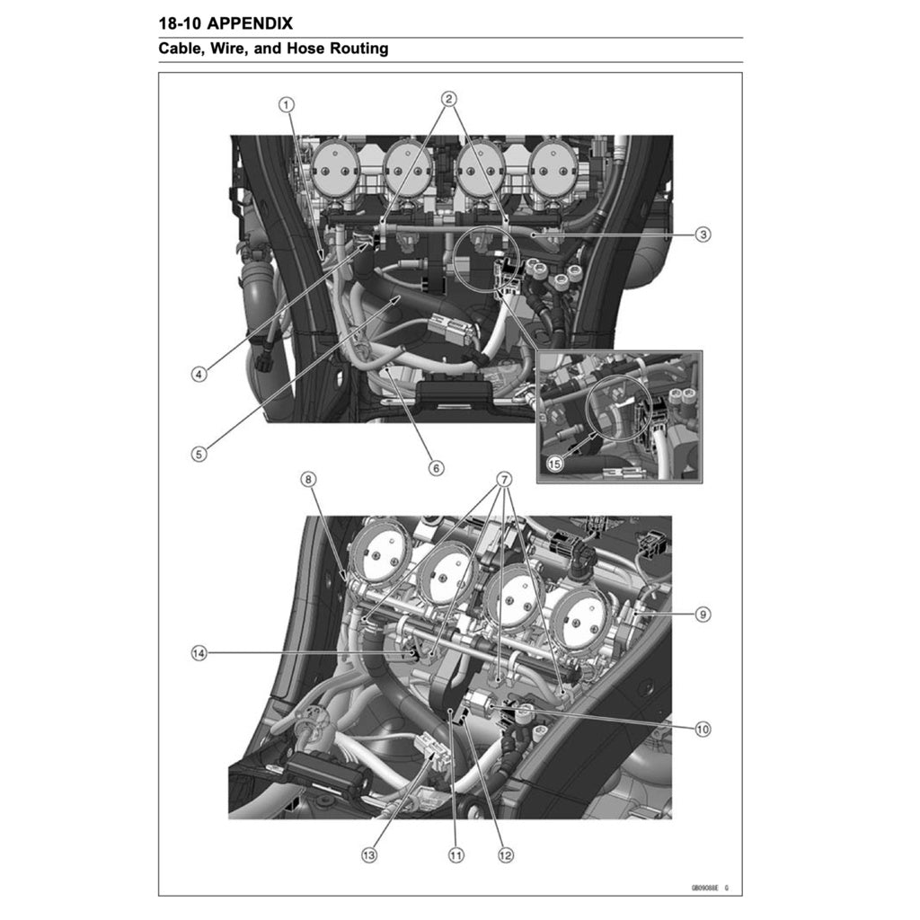 KAWASAKI ZX-6R /636 (2013-2016) SERVICE WORKSHOP MANUAL + OWNER'S MANUAL - Image 5