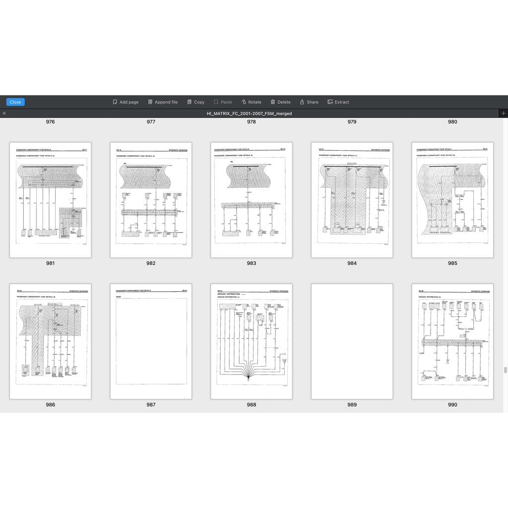 HYUNDAI/INOKOM MATRIX FC (2001-2009) SERVICE WORKSHOP MANUAL + OWNER MANUAL - Image 7