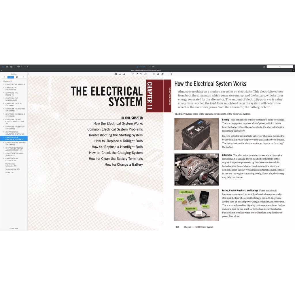 AUTO REPAIR & MAINTENANCE IDIOT'S GUIDE (2015) - Image 7