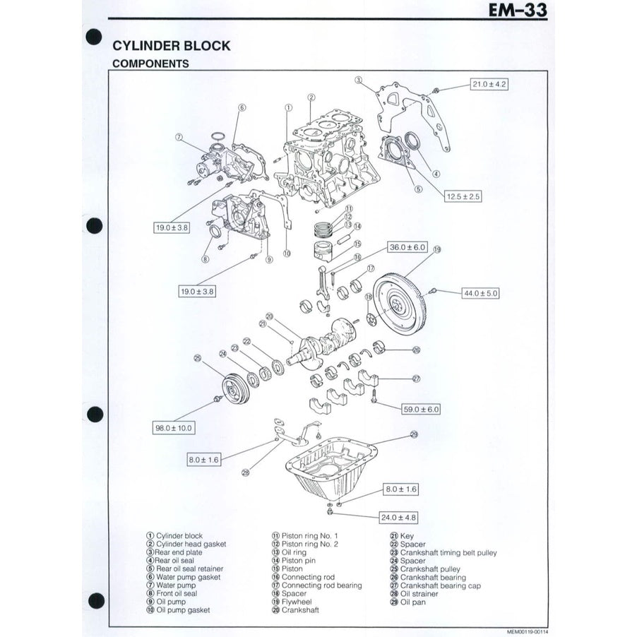 PERODUA KENARI L901 (2000-2009) SERVICE WORKSHOP MANUAL - Image 7