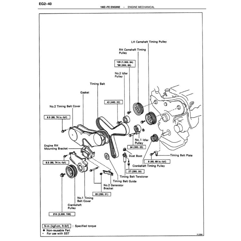 TOYOTA CAMRY ACV20 (1997-2001) SERVICE WORKSHOP MANUAL - Image 4