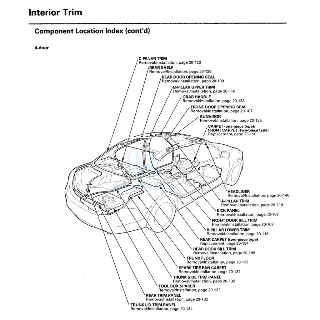 HONDA ACCORD 8 CP (2008-2012) SERVICE WORKSHOP MANUAL - Image 7