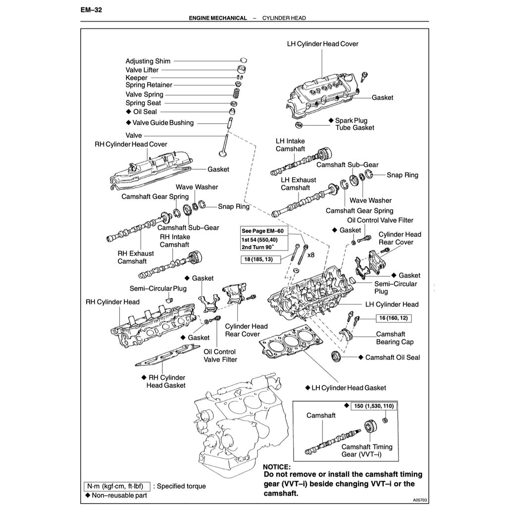 TOYOTA HARRIER I XU10 (1998-2003) SERVICE WORKSHOP MANUAL - Image 4
