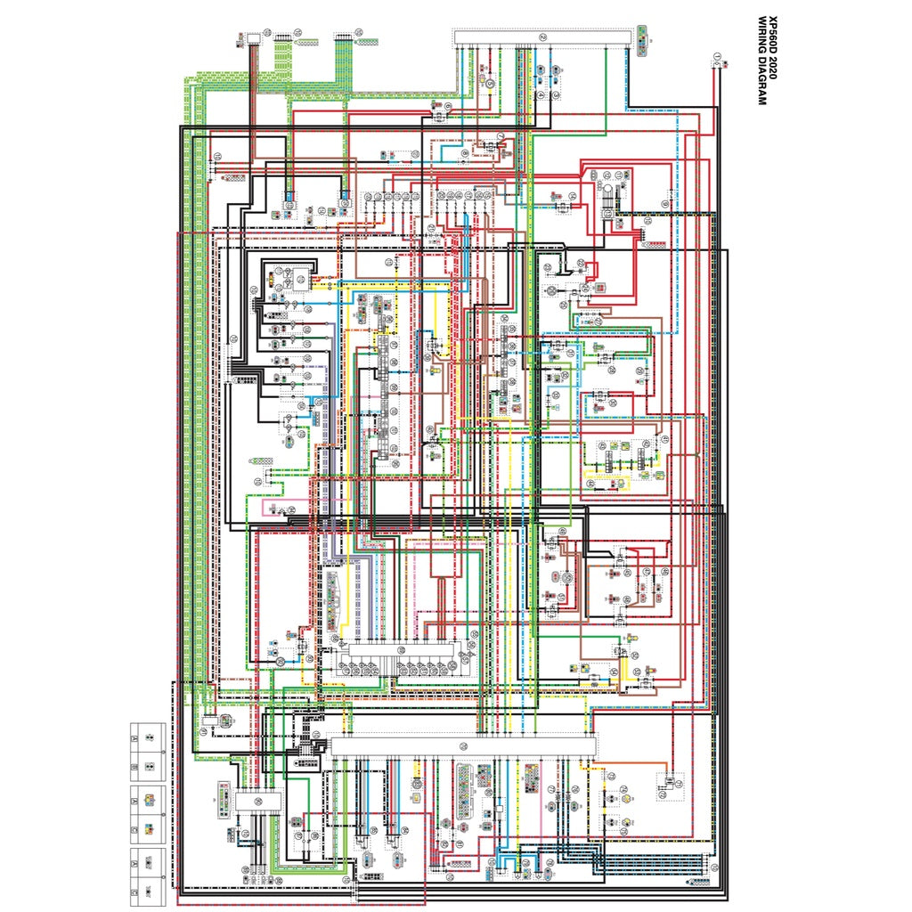 T-MAX YAMAHA TMAX 560D/ EL (2020+) SERVICE WORKSHOP MANUAL + PARTS CATALOGUE + OWNER'S MANUAL - Image 9