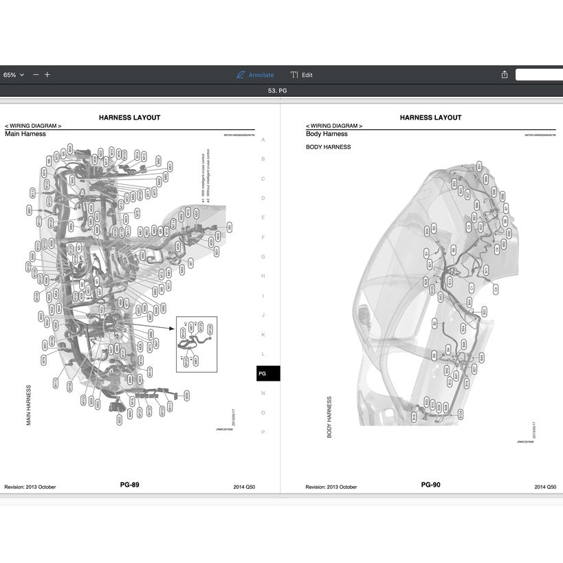 INFINITI Q50 (2014-2022) SERVICE WORKSHOP MANUAL - Image 9