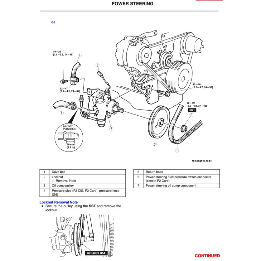 FORD RANGER PE/PG/PH (1998-2005) SERVICE WORKSHOP MANUAL - Image 7