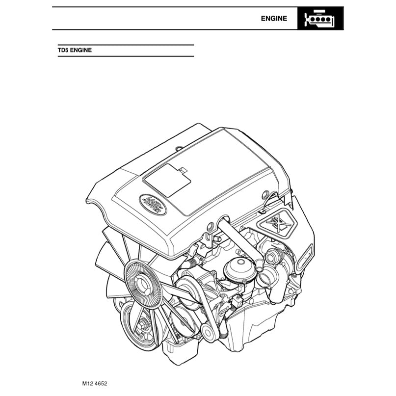 LAND ROVER DEFENDER TD5 (1998-2006) SERVICE WORKSHOP MANUAL - Image 4