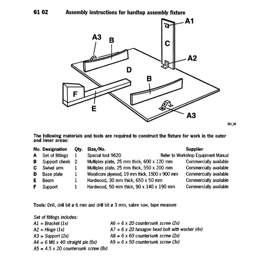 PORSCHE 986 (1997-2004) CONVERTIBLE TOP SERVICE REPAIR MANUAL - Image 6