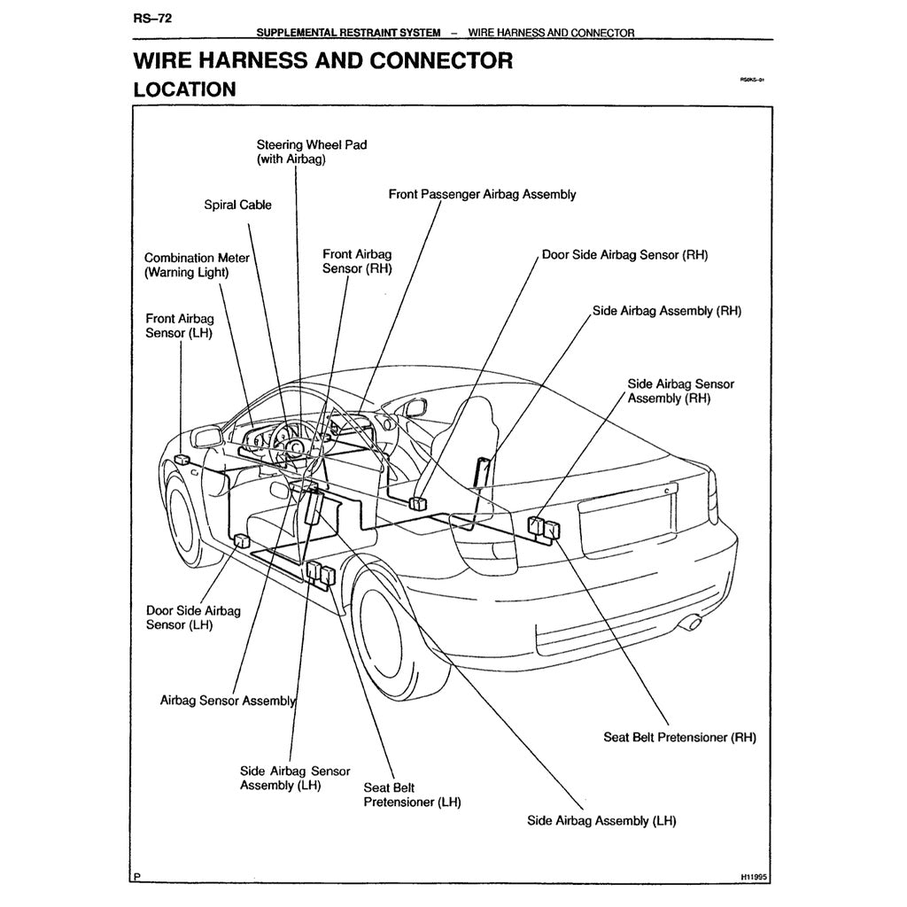 TOYOTA CELICA 2000 T230 (1999-2006) SERVICE WORKSHOP MANUAL - Image 5