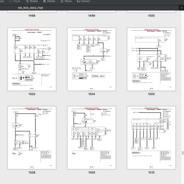 NISSAN TERRANO II (1993-2005) SERVICE WORKSHOP MANUAL - Image 10