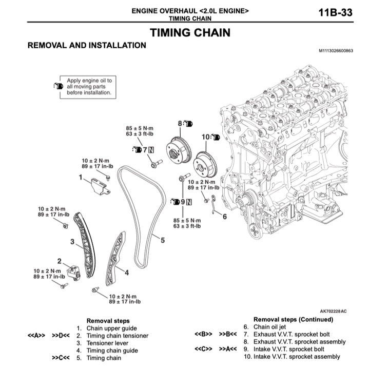 MITSUBISHI LANCER SPORTBACK (2010-2012) SERVICE WORKSHOP MANUAL - Image 4