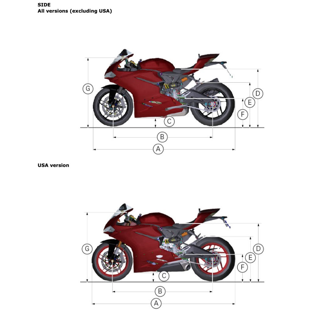 DUCATI PANIGALE 959 E4 (2016-2019) SERVICE WORKSHOP MANUAL + PARTS CATALOGUE + OWNER's MANUAL - Image 3