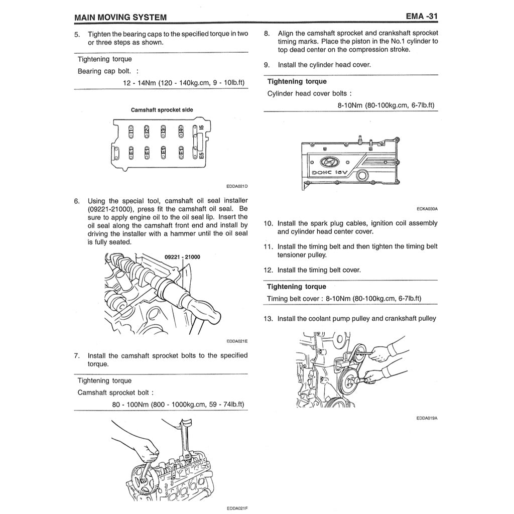 HYUNDAI/INOKOM MATRIX FC (2001-2009) SERVICE WORKSHOP MANUAL + OWNER MANUAL - Image 4