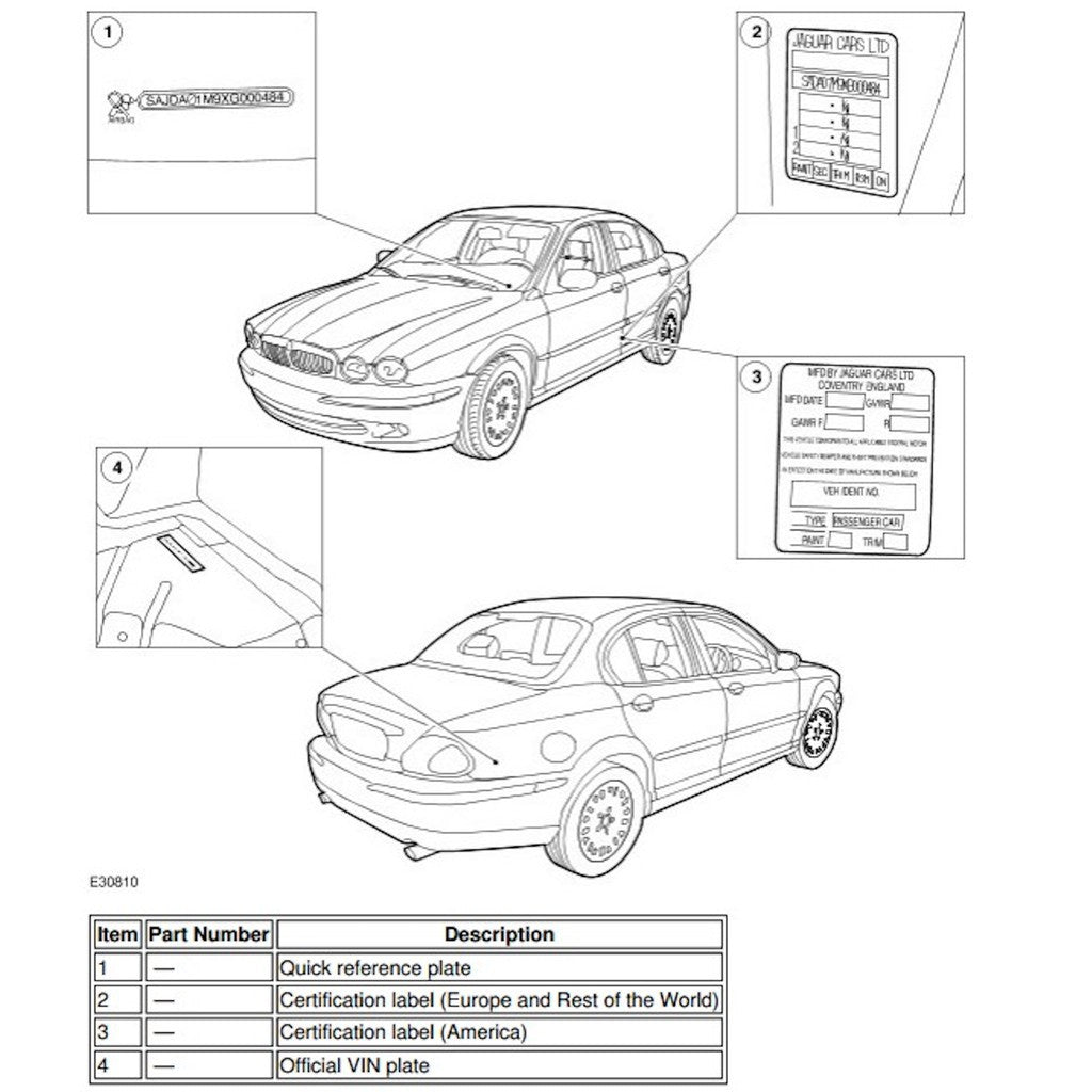 JAGUAR X-TYPE (2000-2009) SERVICE WORKSHOP MANUAL - Image 3
