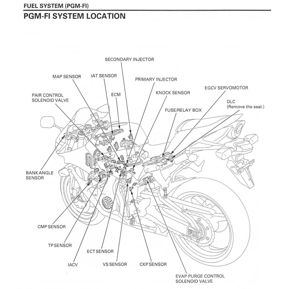 HONDA CBR600RR (2007-2008) SERVICE WORKSHOP MANUAL + PARTS CATALOGUE + OWNER'S MANUAL - CBR 600 RR - Image 4