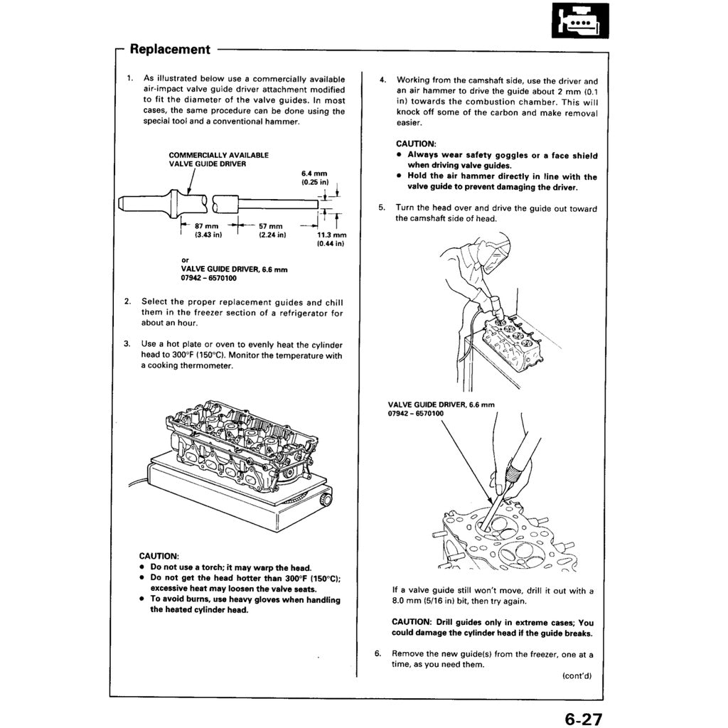 HONDA INTEGRA ACURA DB DC (1993-2001) SERVICE WORKSHOP MANUAL + SUPPLEMENT TYPE R - Image 9