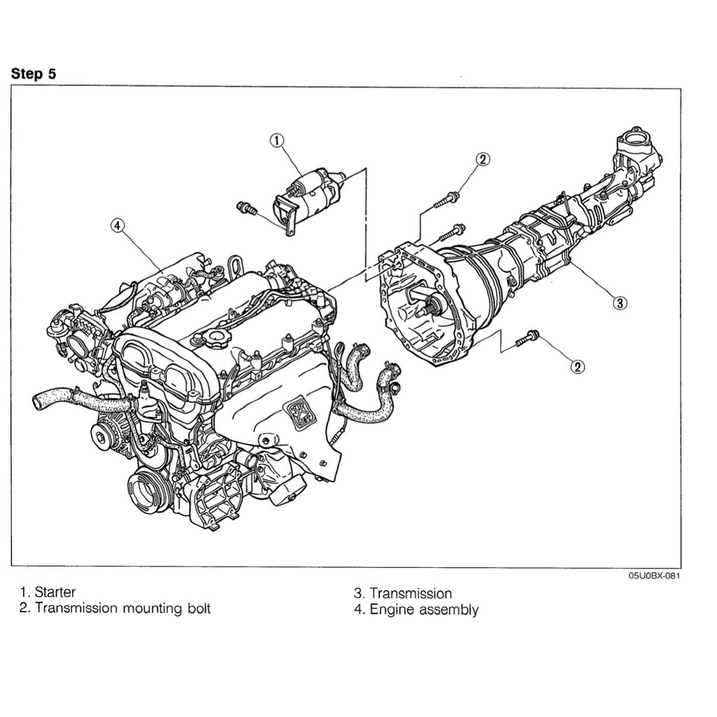 MAZDA MX-5 MIATA NA SERIES (1990) SERVICE WORKSHOP MANUAL - Image 4