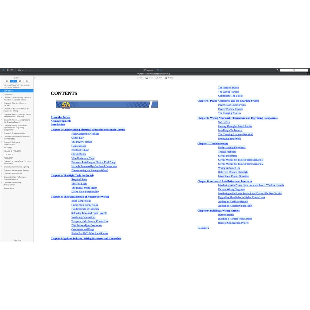 AUTOMOTIVE WIRING AND ELECTRICAL SYSTEMS - VOL 1 & 2 - Image 3